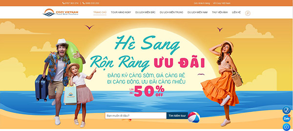 Công ty Du lịch Cozy Việt Nam